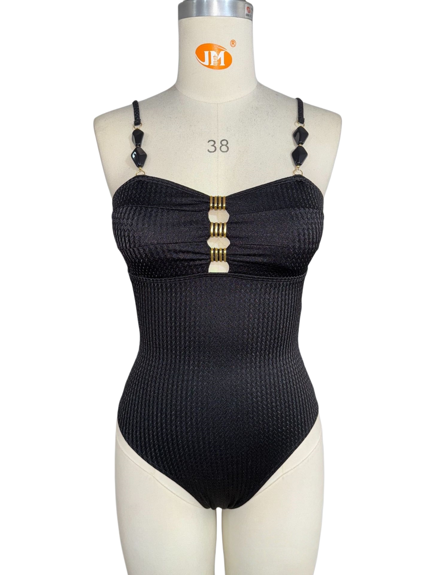 Women Solid One Piece Swimsuit - High Leg Cut Monokini Bathers Bathing Swimming